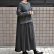 画像6: 【2025AW】FACTORY（ファクトリー）/ 綿カットソー×綿40/2 ドッキングワンピース