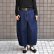 画像1: 【2025AW】FACTORY（ファクトリー） / 綿デニム（インディゴ）コクーンワイドパンツ (1)