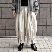 【2025AW】FACTORY（ファクトリー） / 綿刺し子 プリーツパンツ