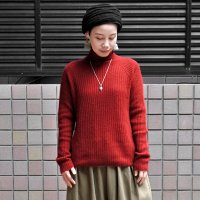 【2025AW】FACTORY（ファクトリー）/ ベビーキャメル リブタートルセーター