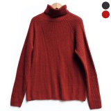 【2025AW】FACTORY（ファクトリー）/ ベビーキャメル リブタートルセーター