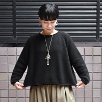 【2025AW・別注ラウンドネック仕様】FACTORY（ファクトリー）/ ヤク ロールネックセーター