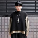 【再入荷】FACTORY（ファクトリー）/ ヤク ショート丈ワイドベスト【別注バージョン】