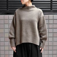 【2025AW】FACTORY（ファクトリー）/ ヤク ショート丈ワイドセーター