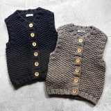 【2025AW】ICHI Antiquite's（イチ アンティークス）/ ペルー ハンドニット ベスト【手編みニット】