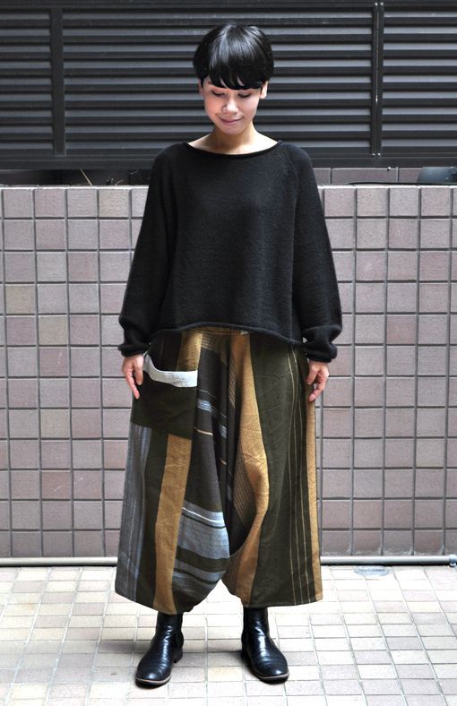 tamaki niime（玉木新雌） / only one tarun pants wool（オンリー