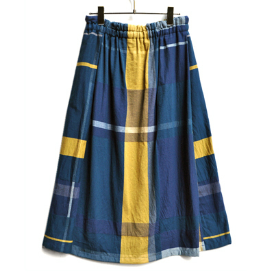 画像1: tamaki niime（玉木新雌）/ only one powan skirt （オンリーワン ポワンスカート：コットン）・ショート