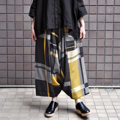 tamaki niime（玉木新雌） / only one tarun pants cotton（オンリー