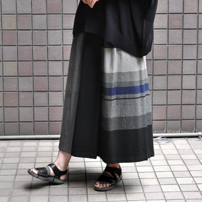 tamaki niime（玉木新雌）/ only one powan skirt （オンリーワン ポワンスカート：コットン）・ショート - “  MIGRATORY ” web shop