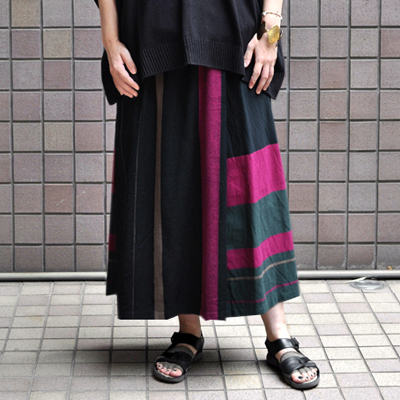 tamaki niime（玉木新雌）/ only one powan skirt （オンリーワン ポワンスカート：コットン）・ショート - “  MIGRATORY ” web shop