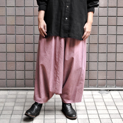 2025AW】FACTORY（ファクトリー）/ 綿ネル サルエルパンツ