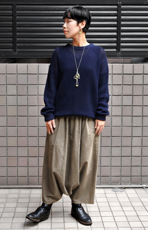 2025AW】FACTORY（ファクトリー）/ 綿ネル サルエルパンツ